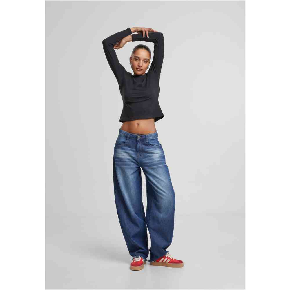 Urban Classics - Heat slim Longsleeve top - Zwart